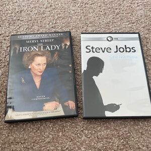 🍿🎥 BIOPIC MOVIE BUNDLE! 🎥🍿Margaret Thatcher and Steve Jobs